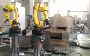 NMT-ZP-108 疫苗玻璃瓶小型預熱加固化自動裝配線(蘇州?？松?